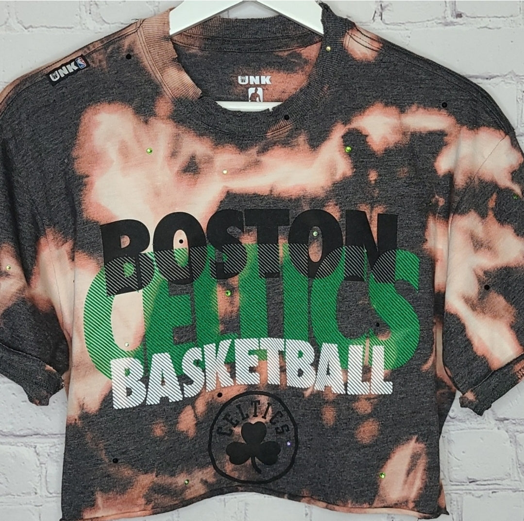 Boston Celtics Crop Tee