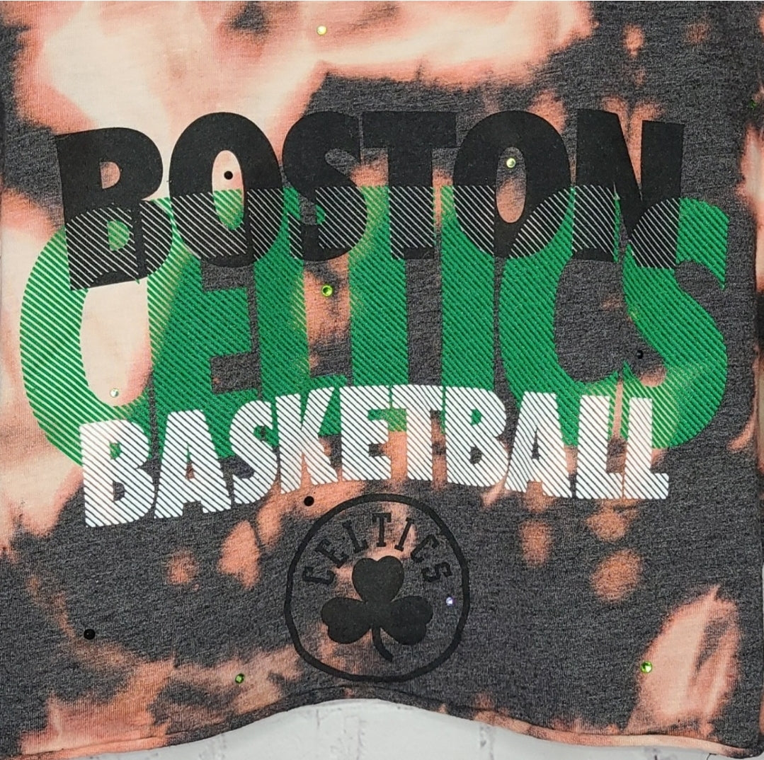 Boston Celtics Crop Tee