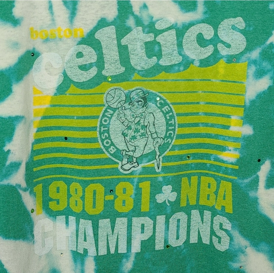 Boston Celtics Crop Tee