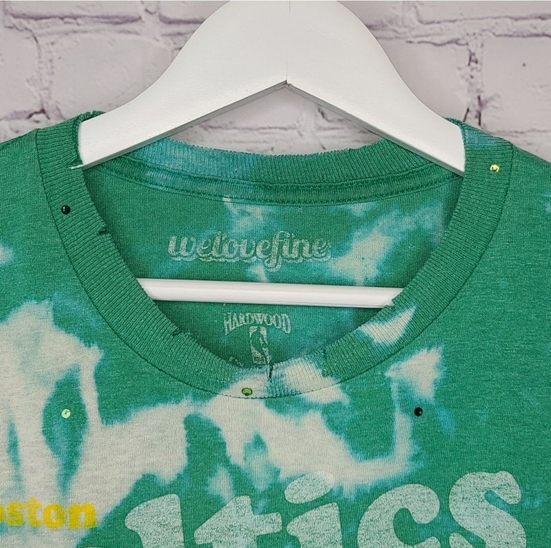 Boston Celtics Crop Tee