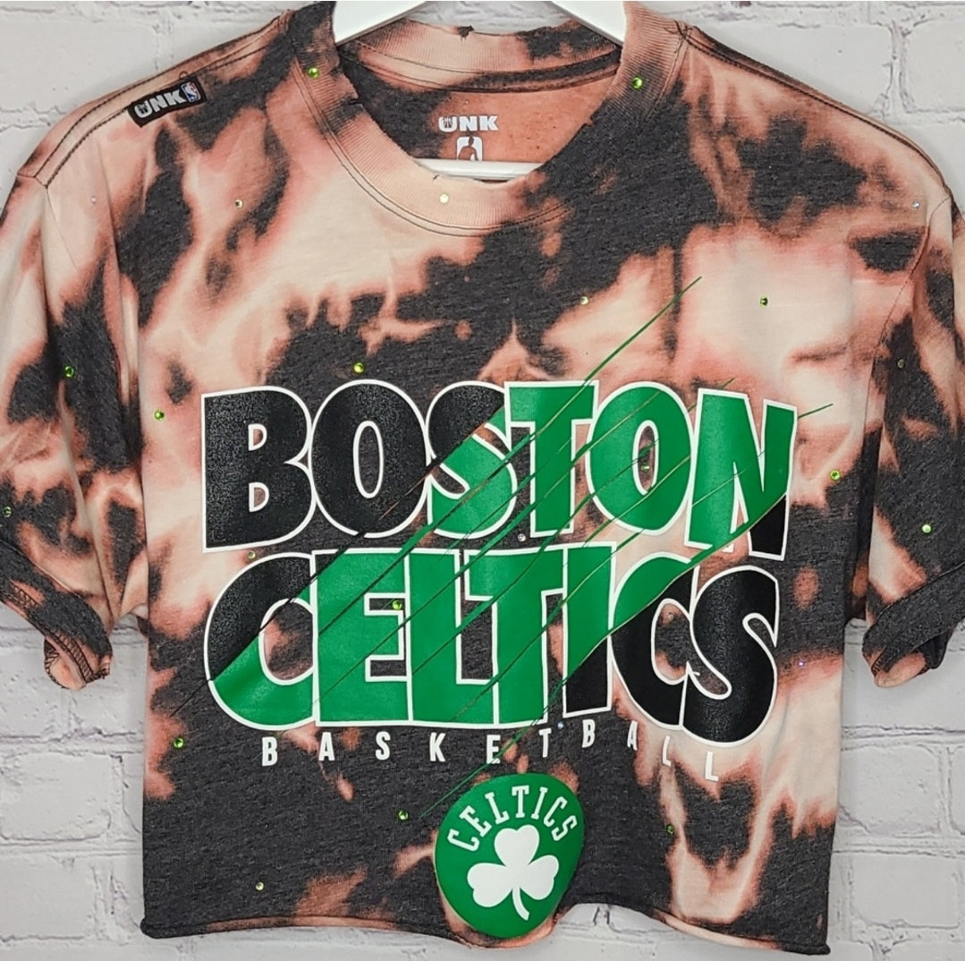 Boston Celtics Crop Tee