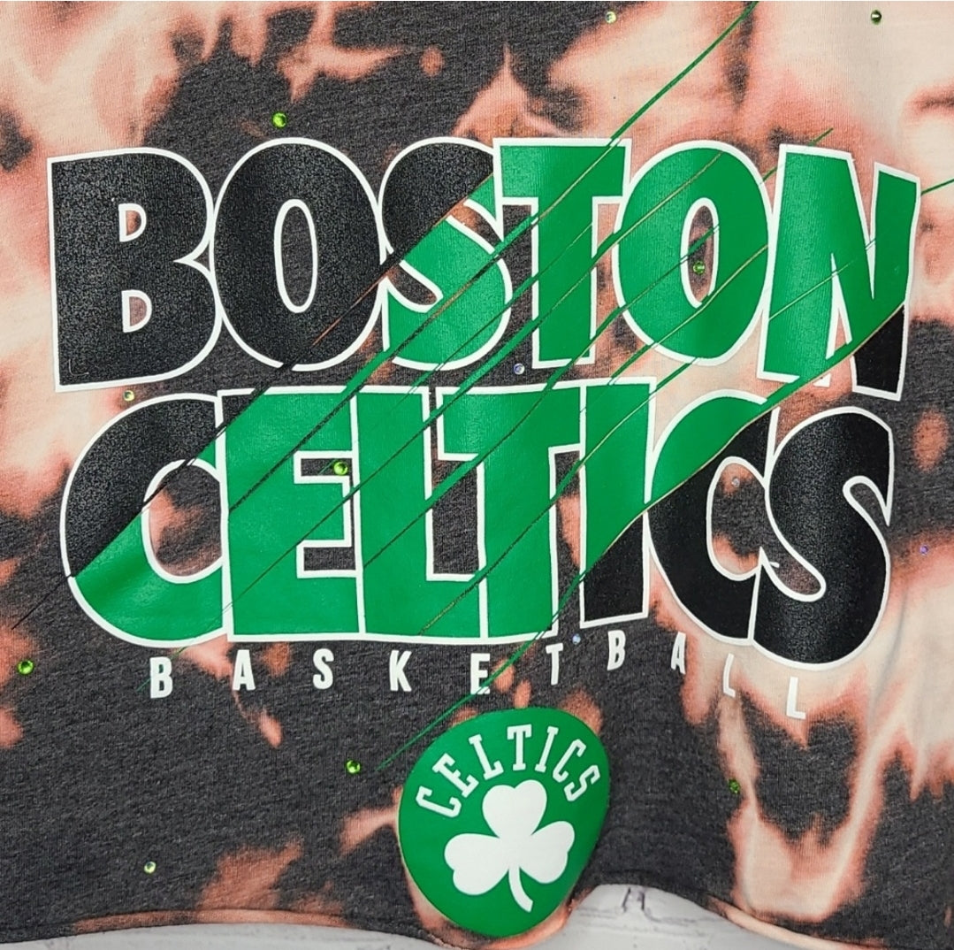Boston Celtics Crop Tee