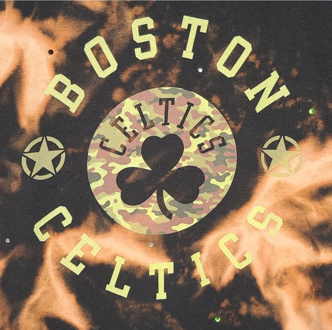 Boston Celtics Crop Tee