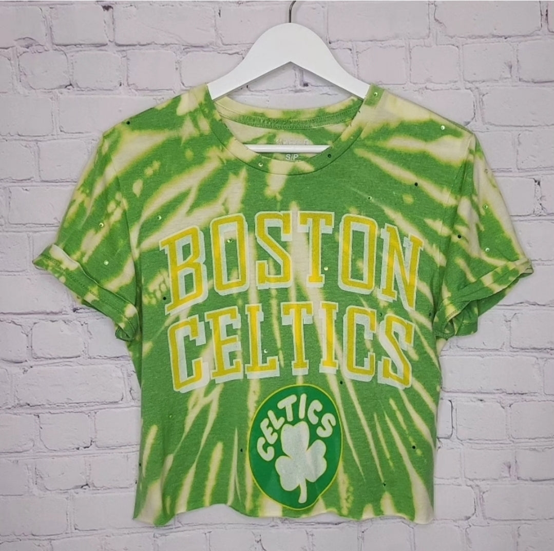 Boston Celtics Crop Tee