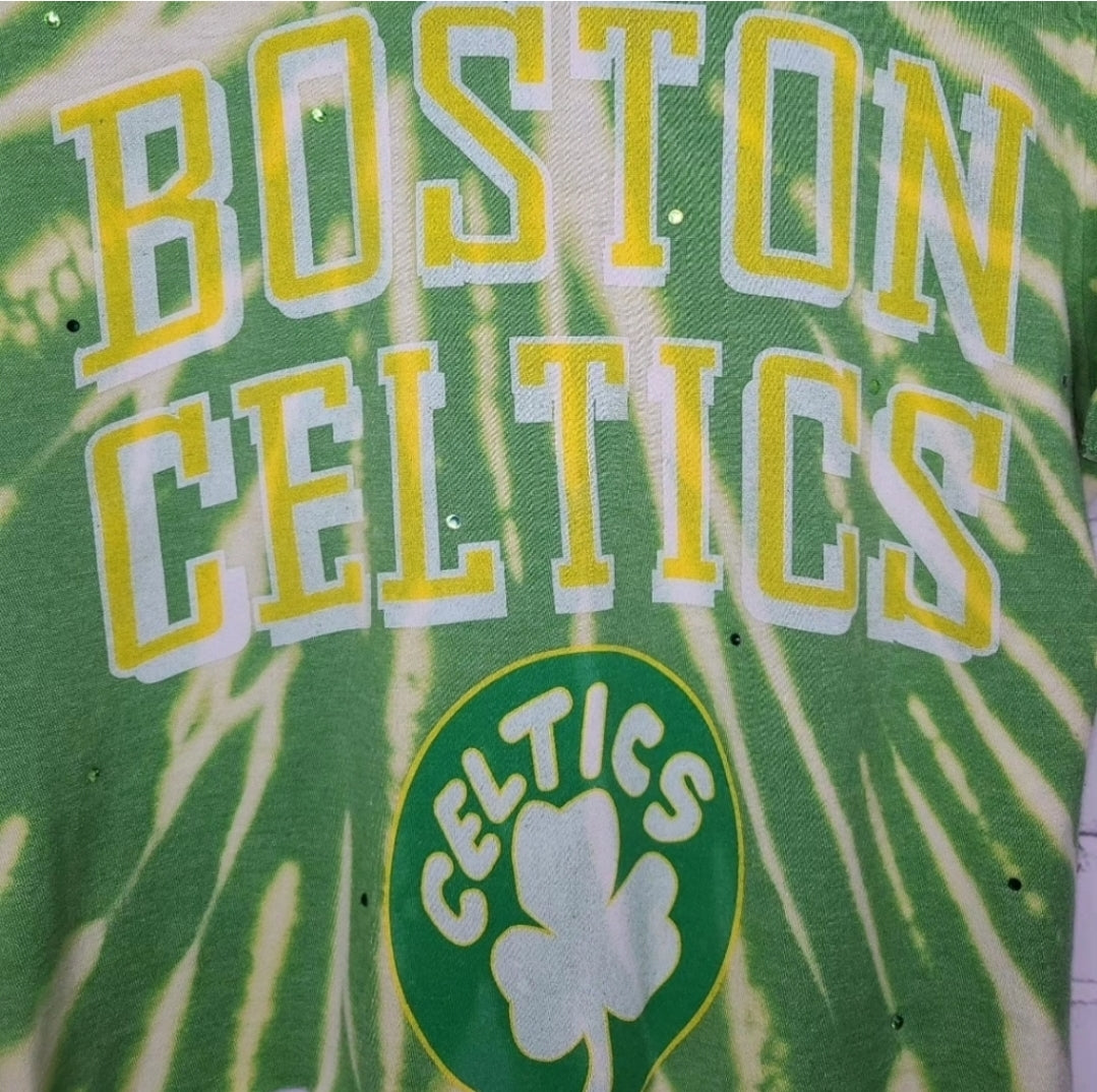 Boston Celtics Crop Tee