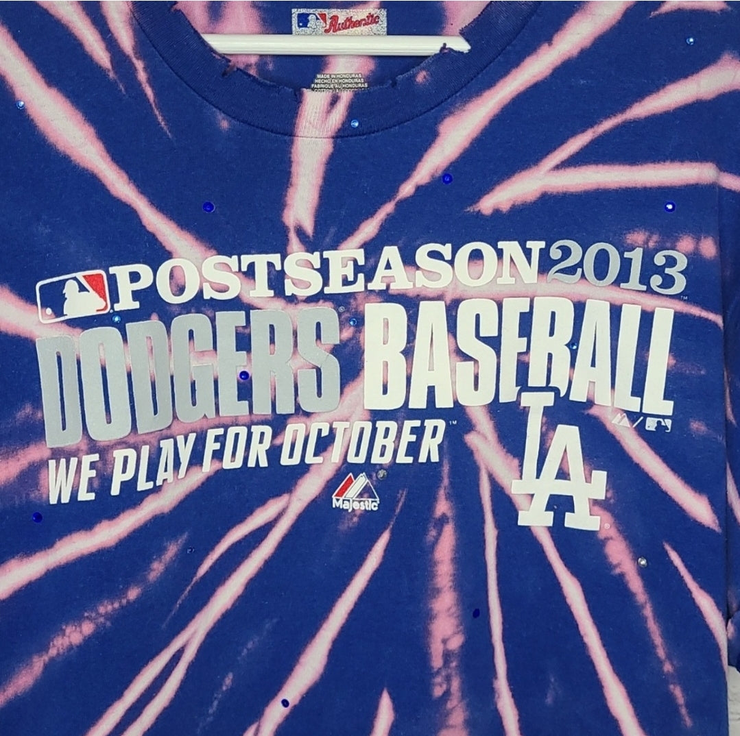 Los Angeles Dodgers Crop Tee