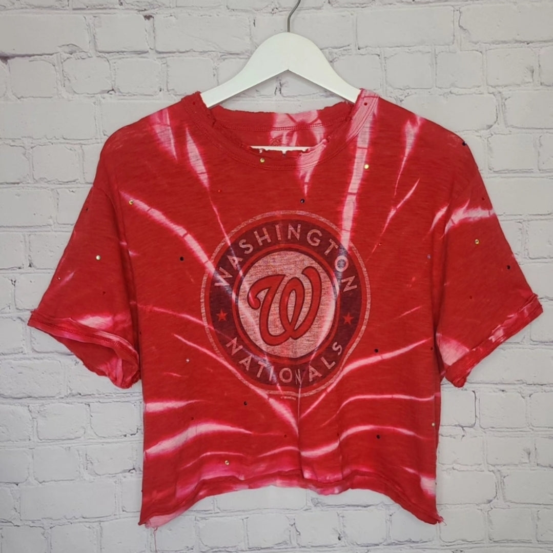 Washington Nationals Crop Tee