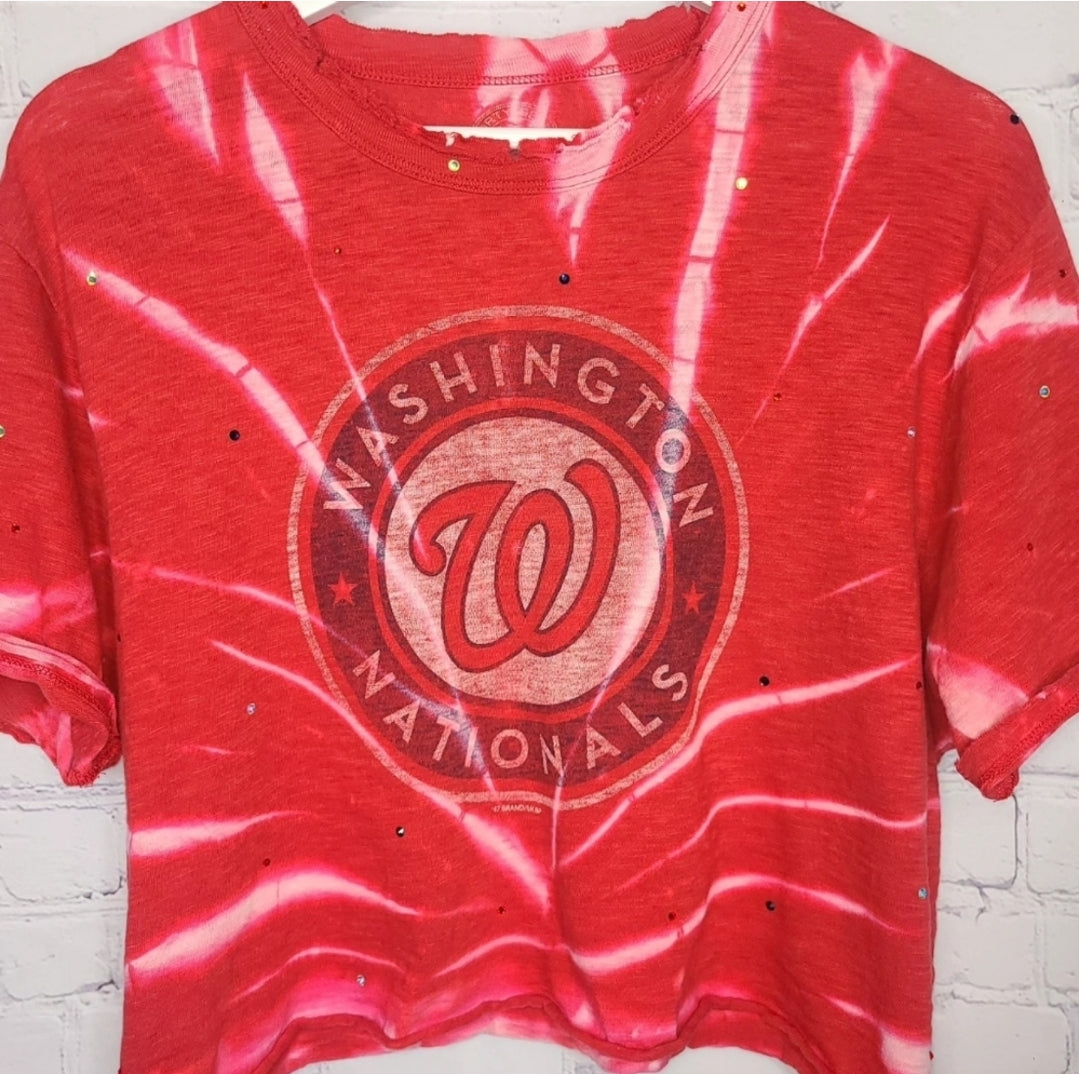 Washington Nationals Crop Tee