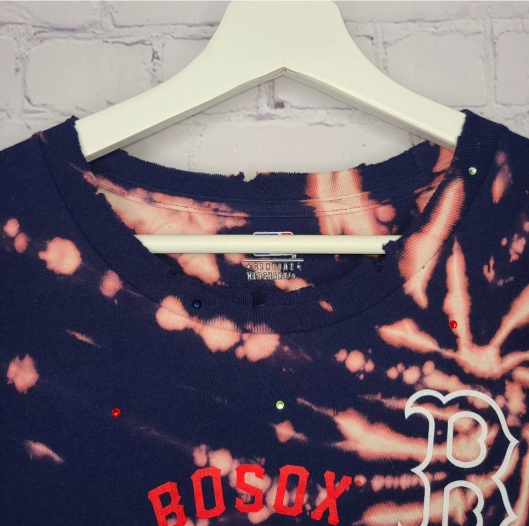 Boston Red Sox Crop Tee
