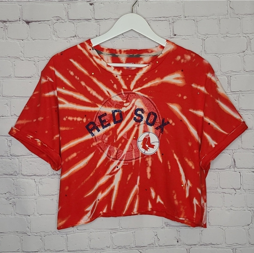 Boston Red Sox Crop Tee