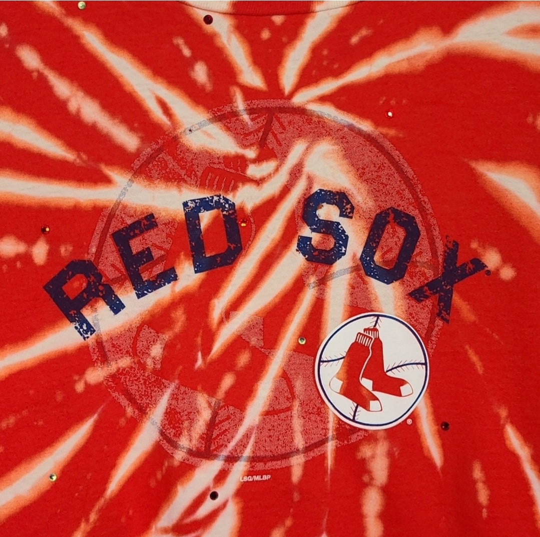 Boston Red Sox Crop Tee