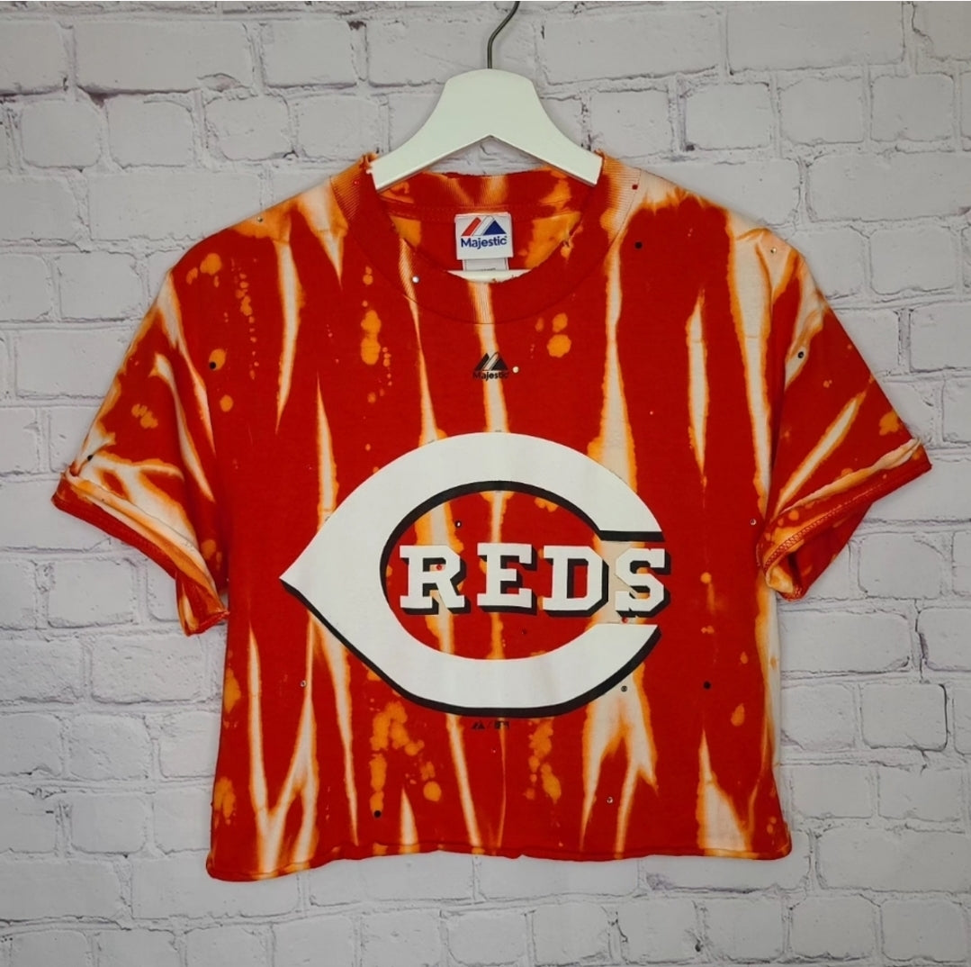 Cincinnati Reds Crop Tee