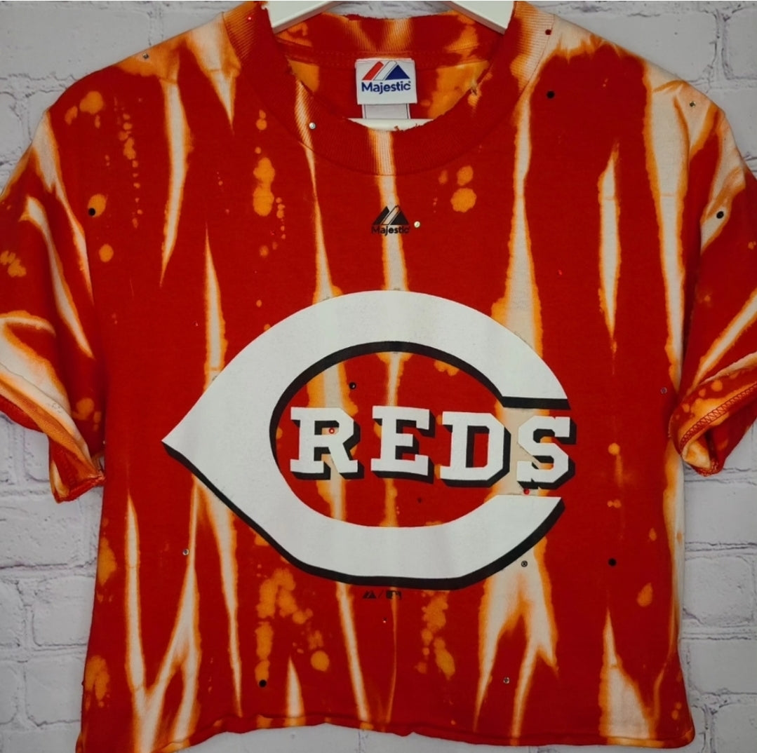 Cincinnati Reds Crop Tee