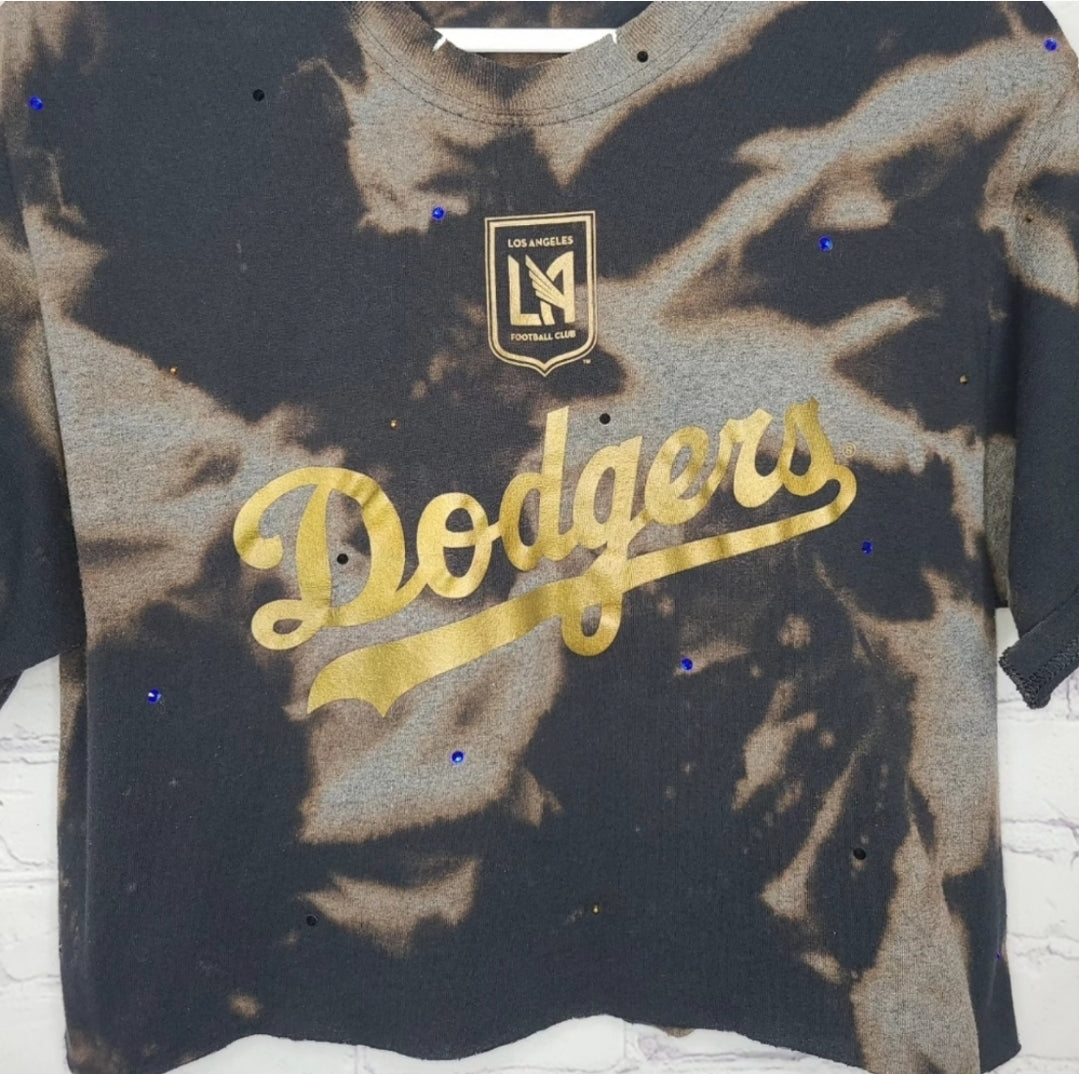 Los Angeles Dodgers Crop Tee