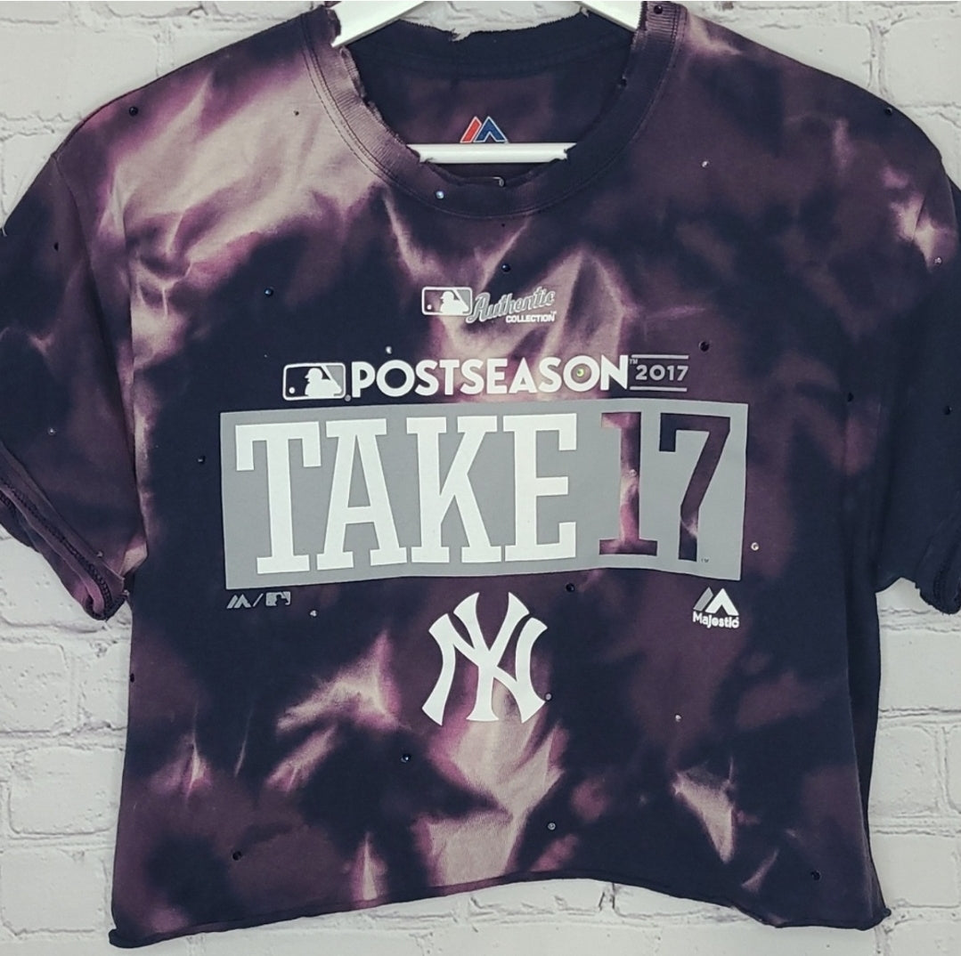 New York Yankees Crop Tee