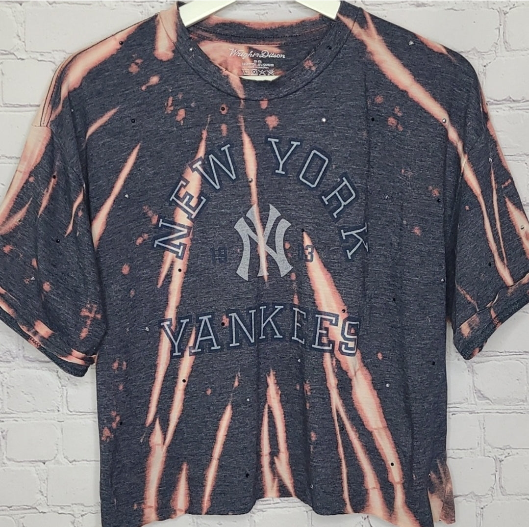 New York Yankees Crop Tee