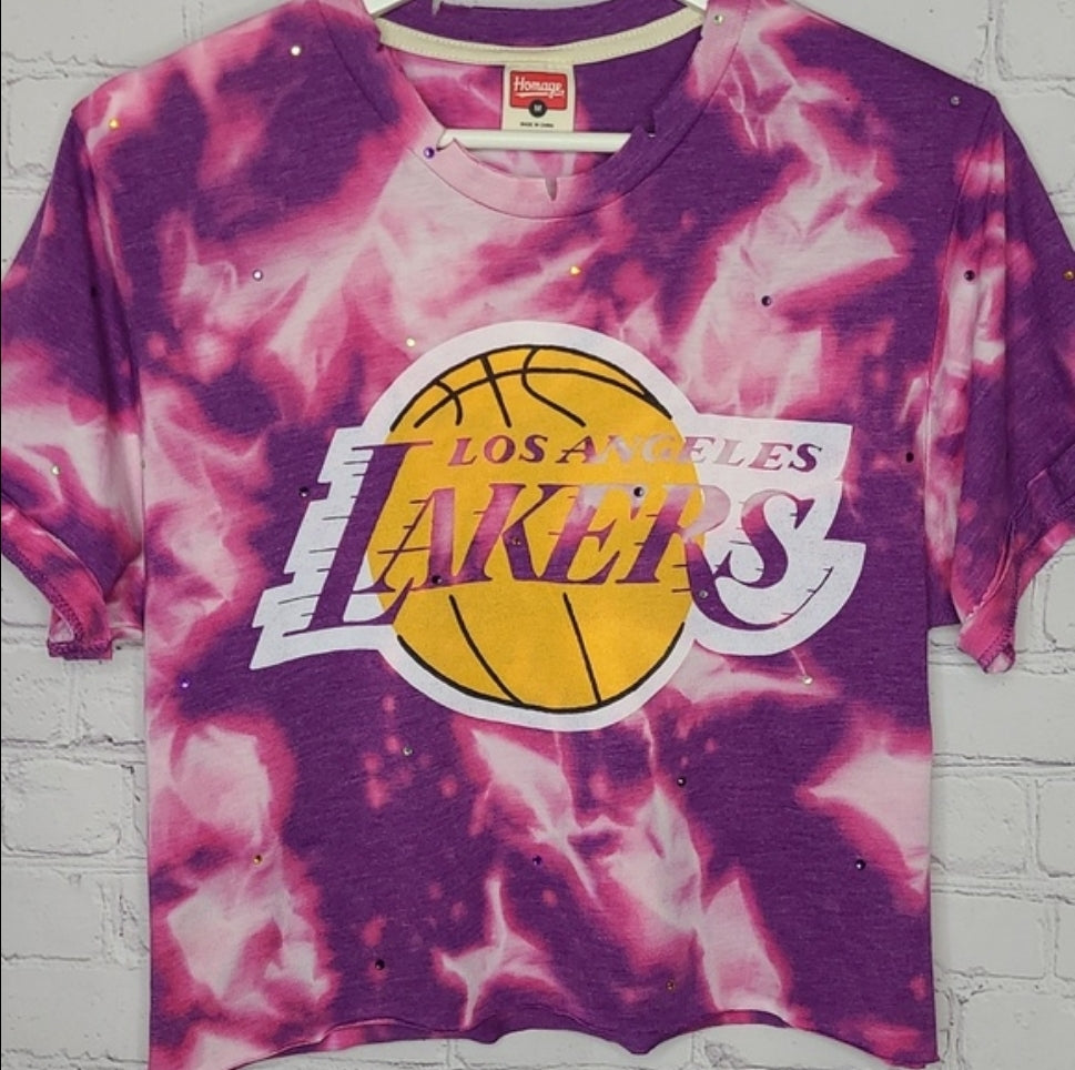 Los Angeles Lakers Crop Tee