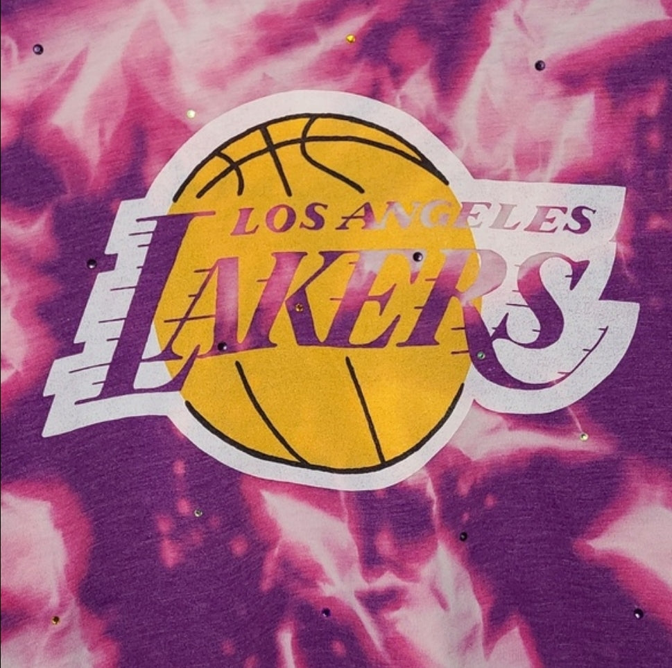 Los Angeles Lakers Crop Tee