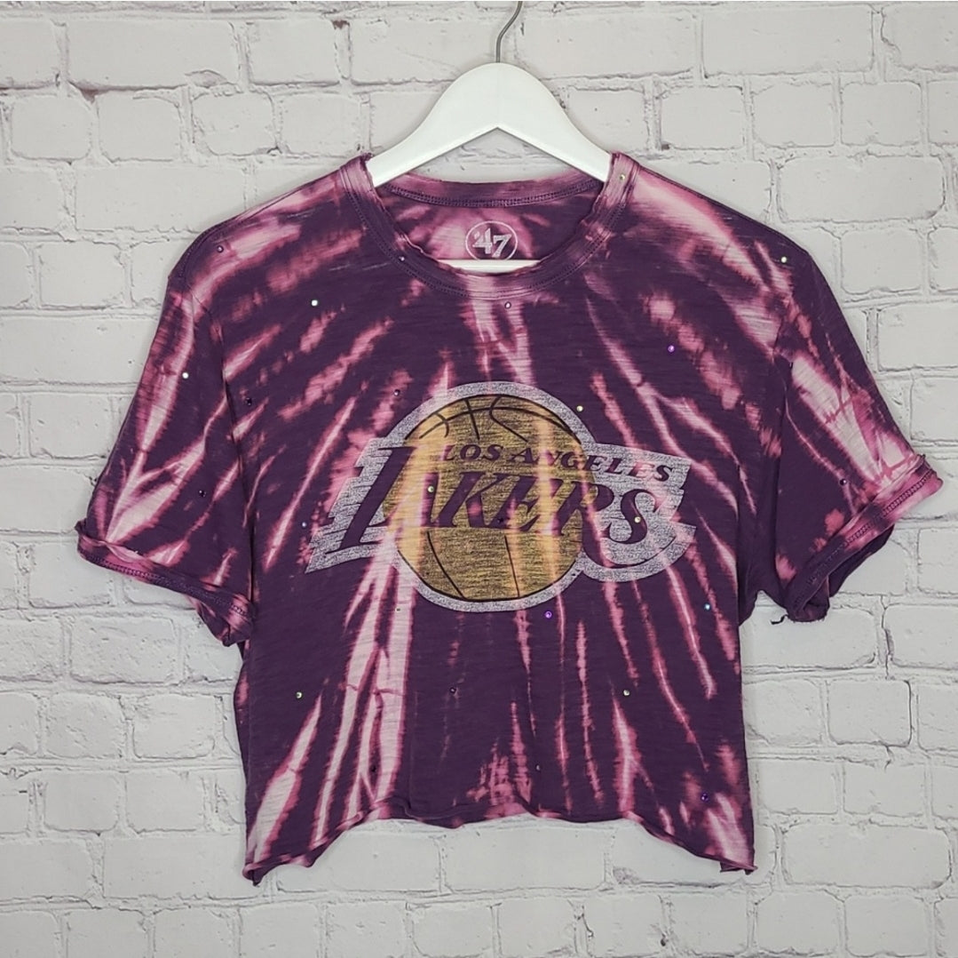 Los Angeles Lakers Crop Tees