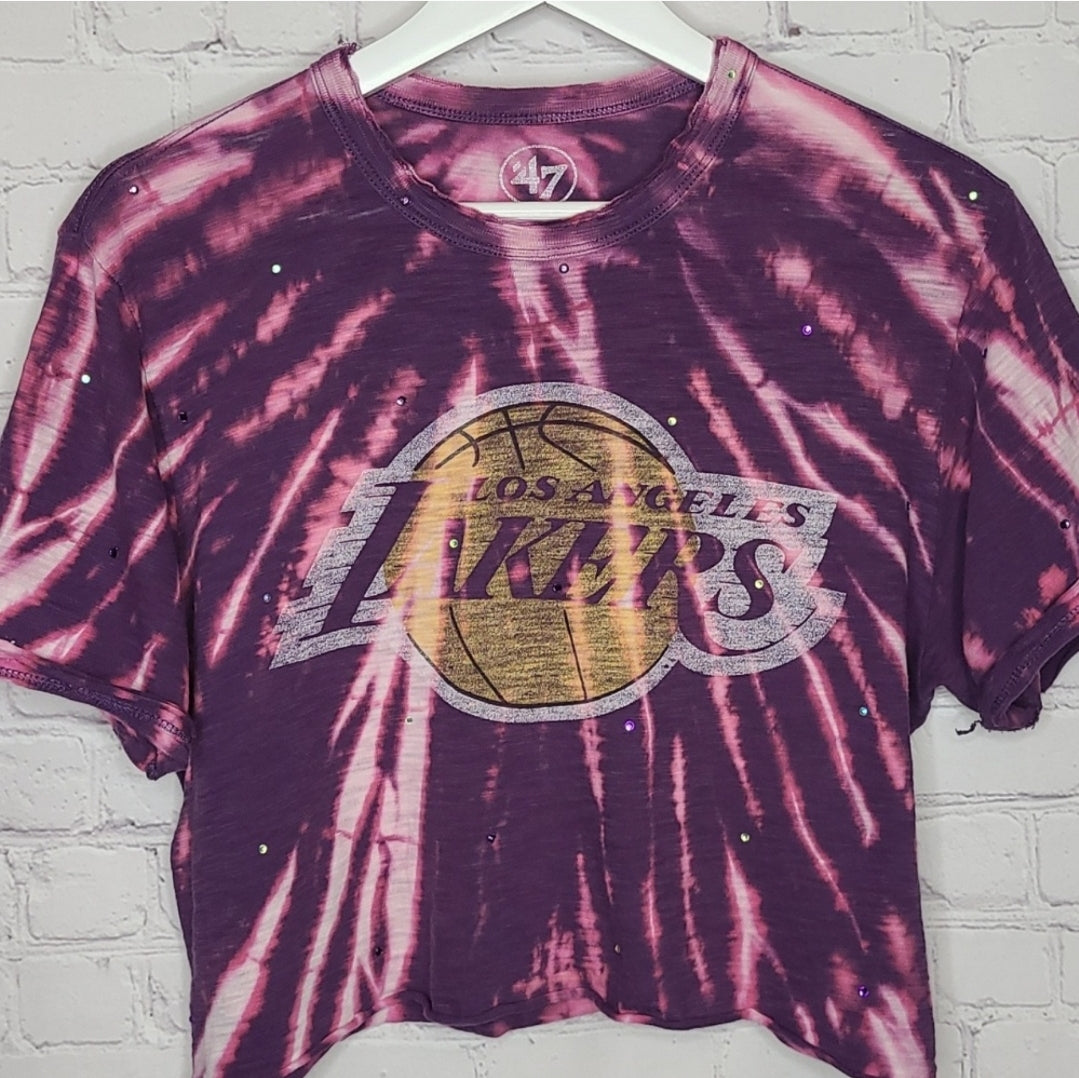 Los Angeles Lakers Crop Tees