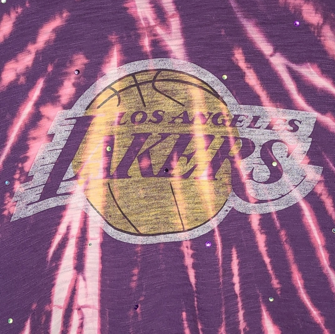 Los Angeles Lakers Crop Tees
