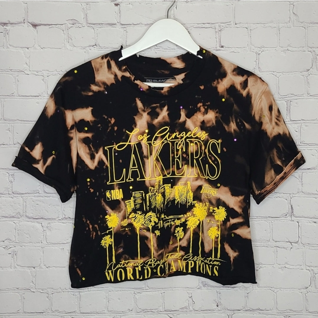 Los Angeles Lakers Crop Tee