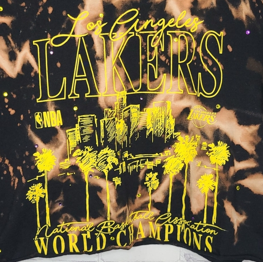 Los Angeles Lakers Crop Tee