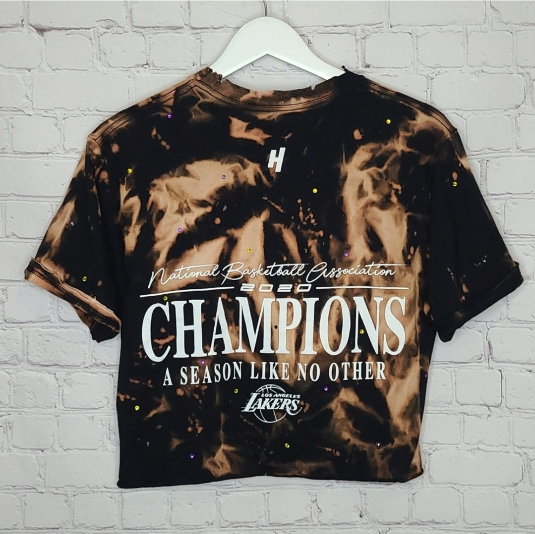 Los Angeles Lakers Crop Tee