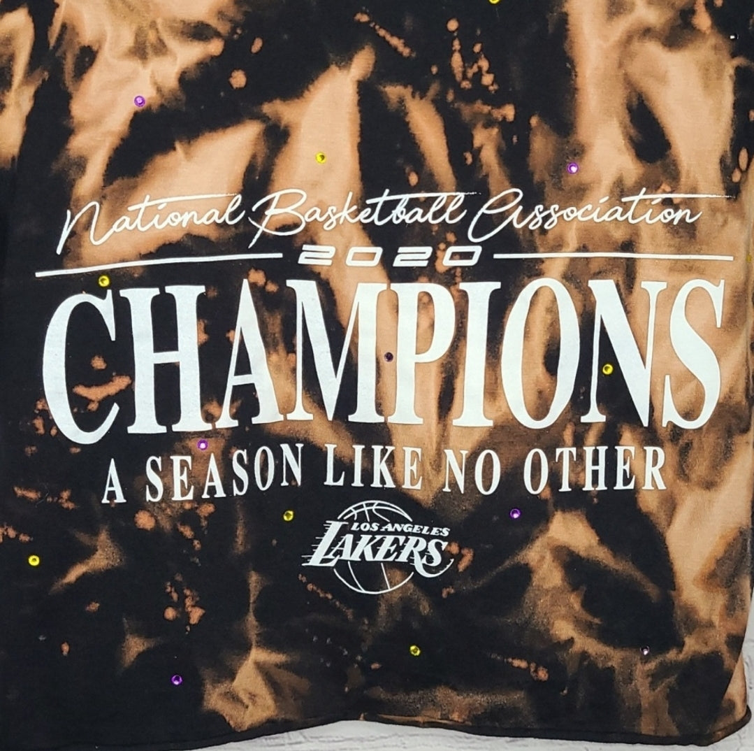 Los Angeles Lakers Crop Tee