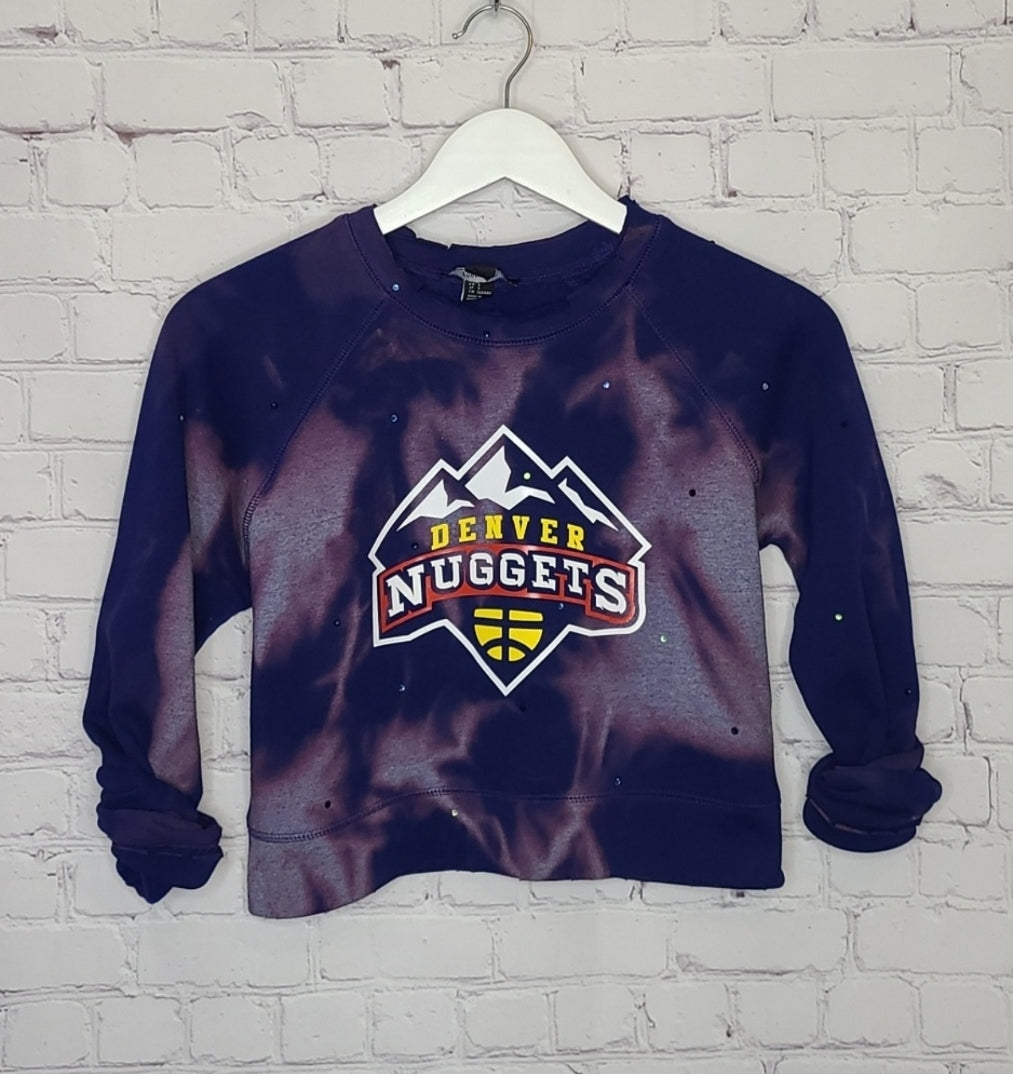 Denver Nuggets Crop Sweatshirt