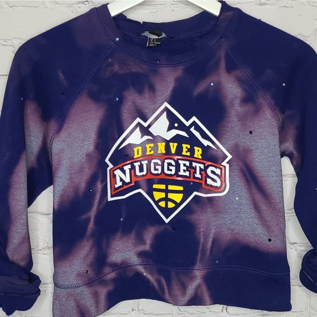 Denver Nuggets Crop Sweatshirt