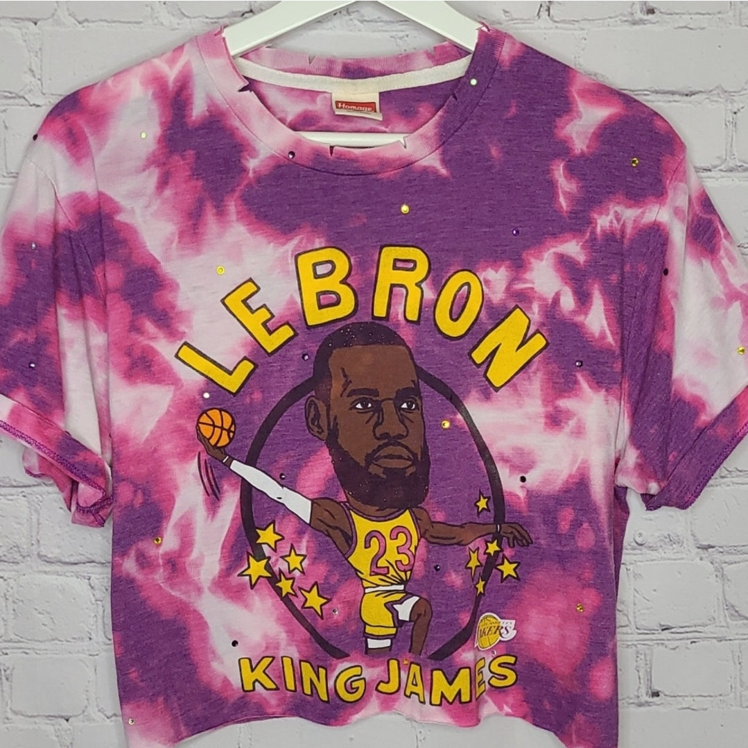 Los Angeles Lakers Crop Tee