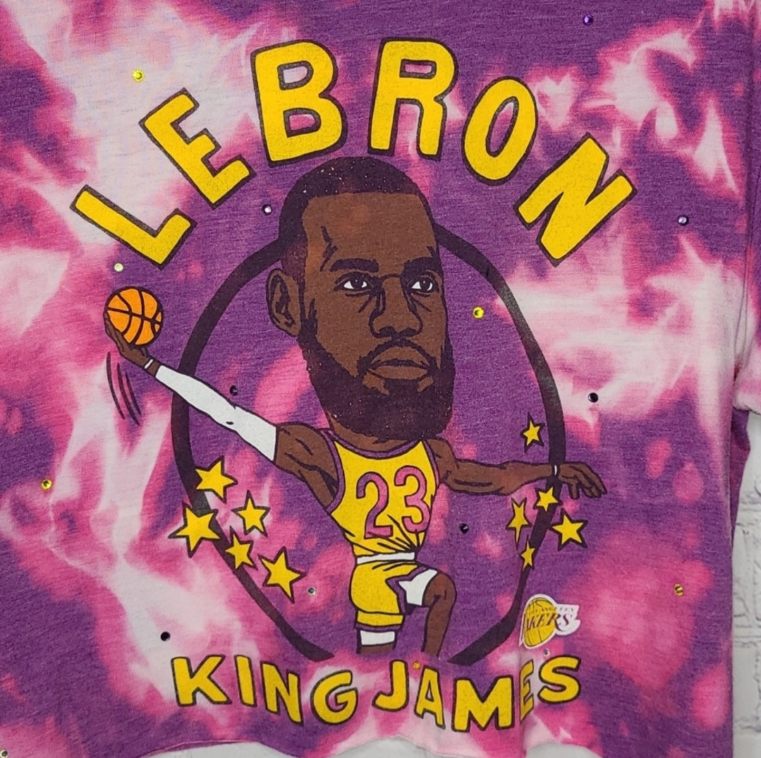 Los Angeles Lakers Crop Tee