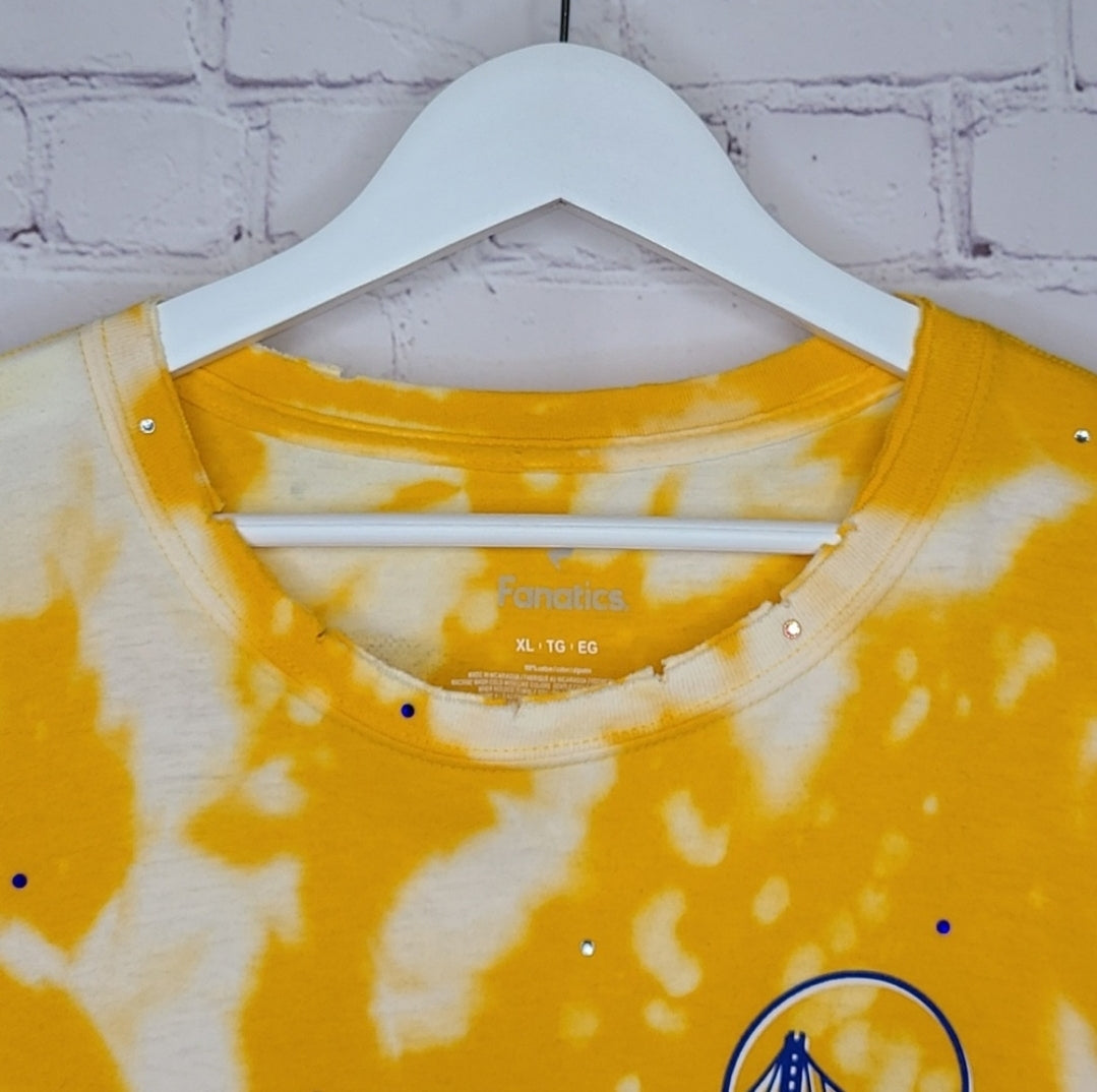 Golden State Warriors Crop Tee