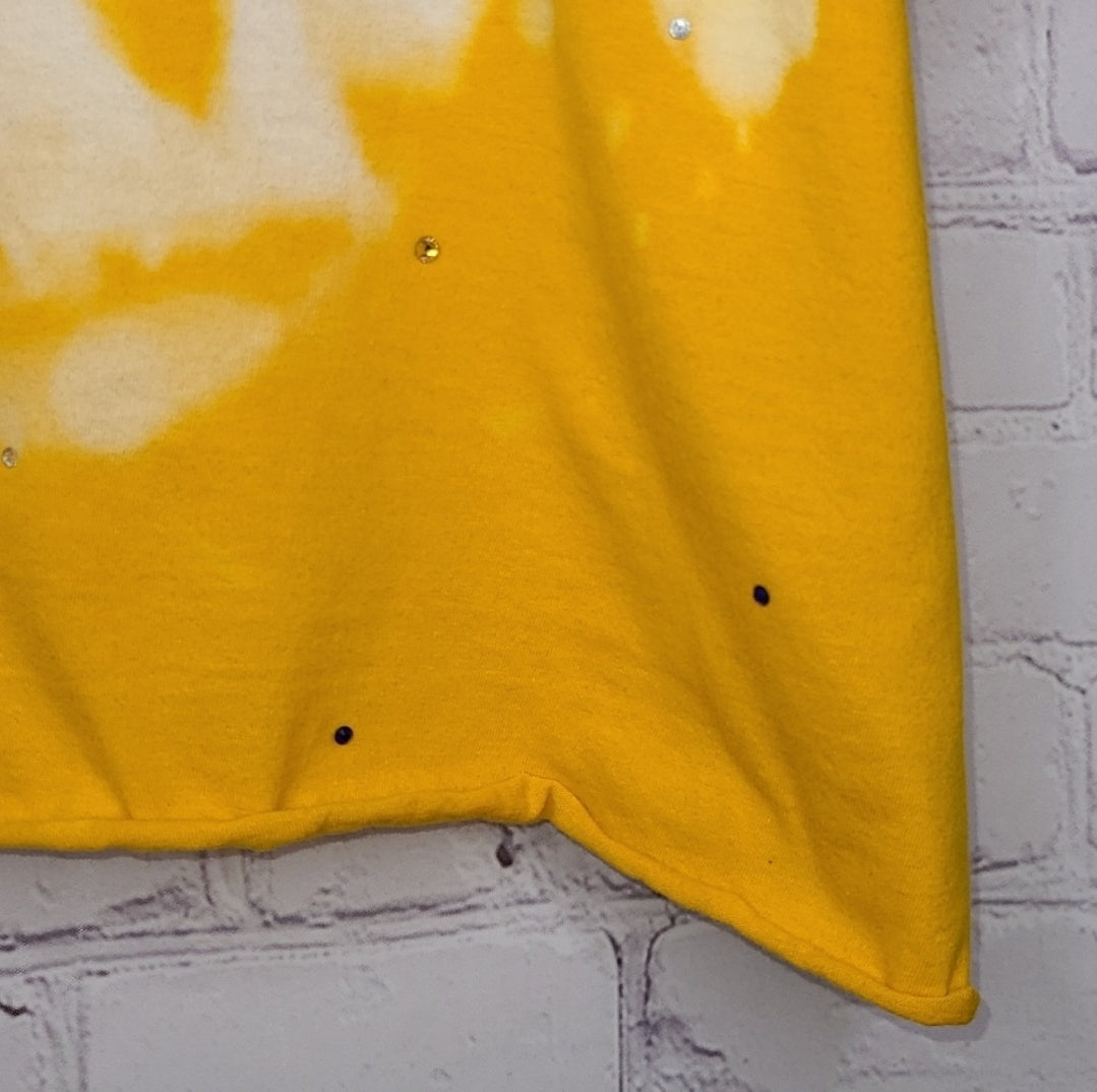Golden State Warriors Crop Tee