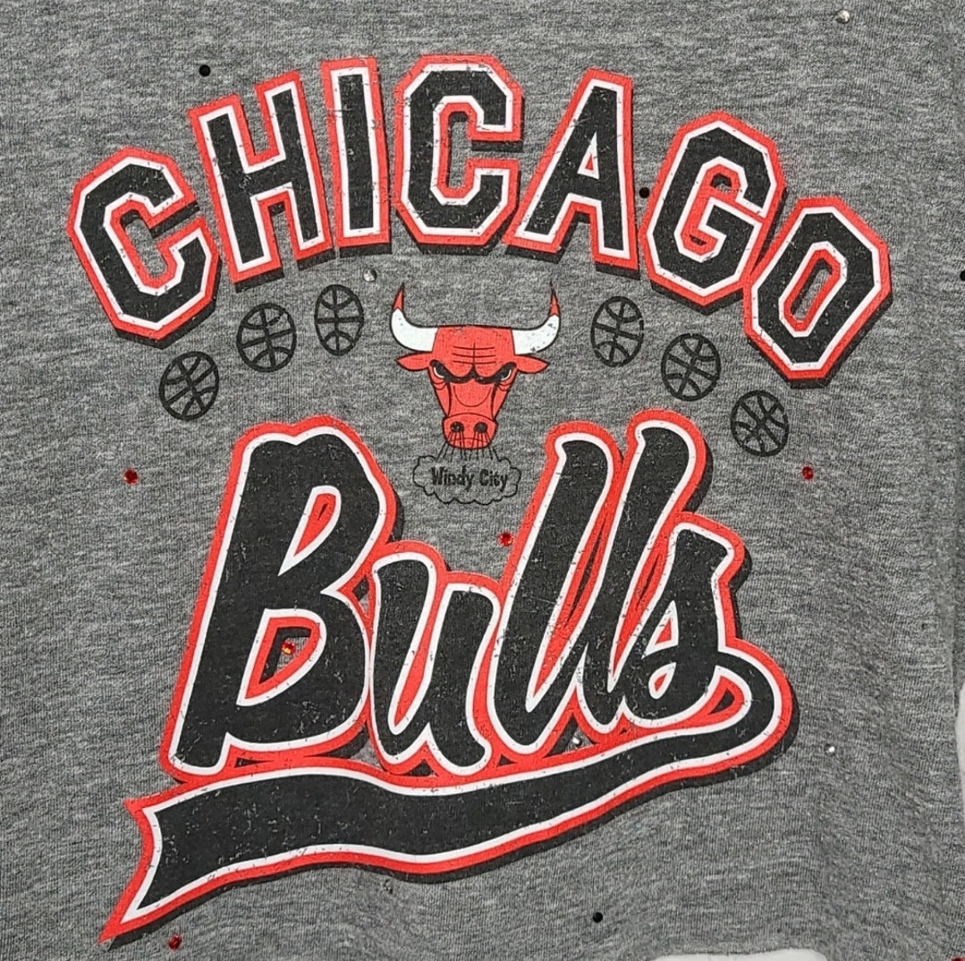 Chicago Bulls Crop Tee