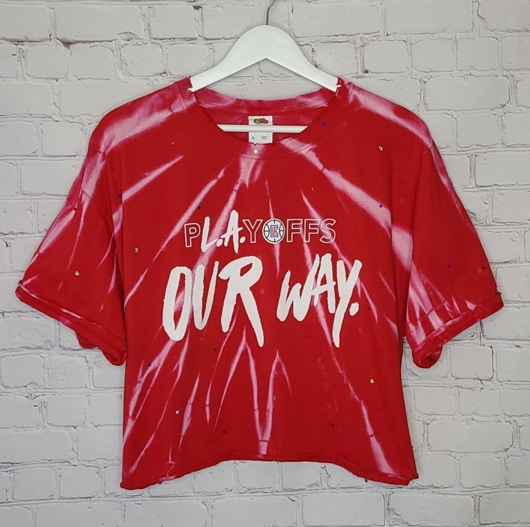 Los Angeles Clippers Crop Tee