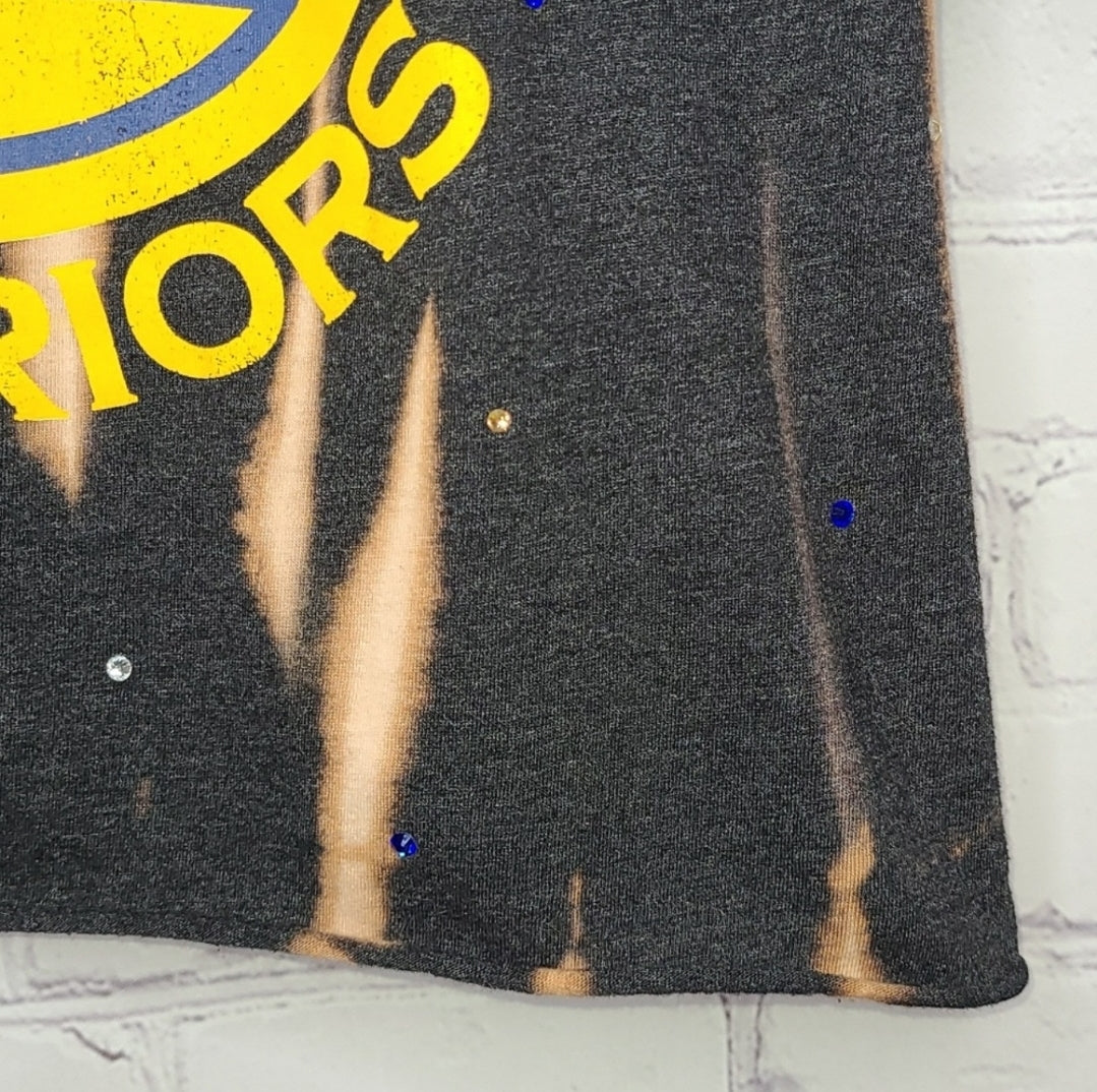 Golden State Warriors Crop Tee