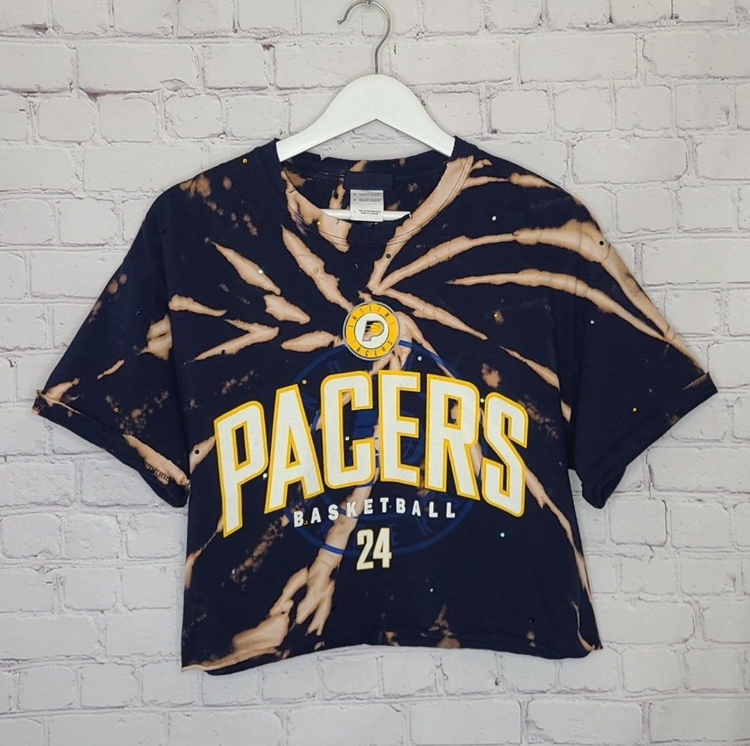 Indiana Pacers Crop Tee