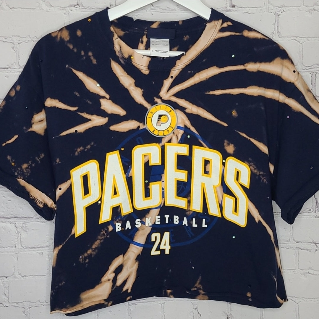 Indiana Pacers Crop Tee