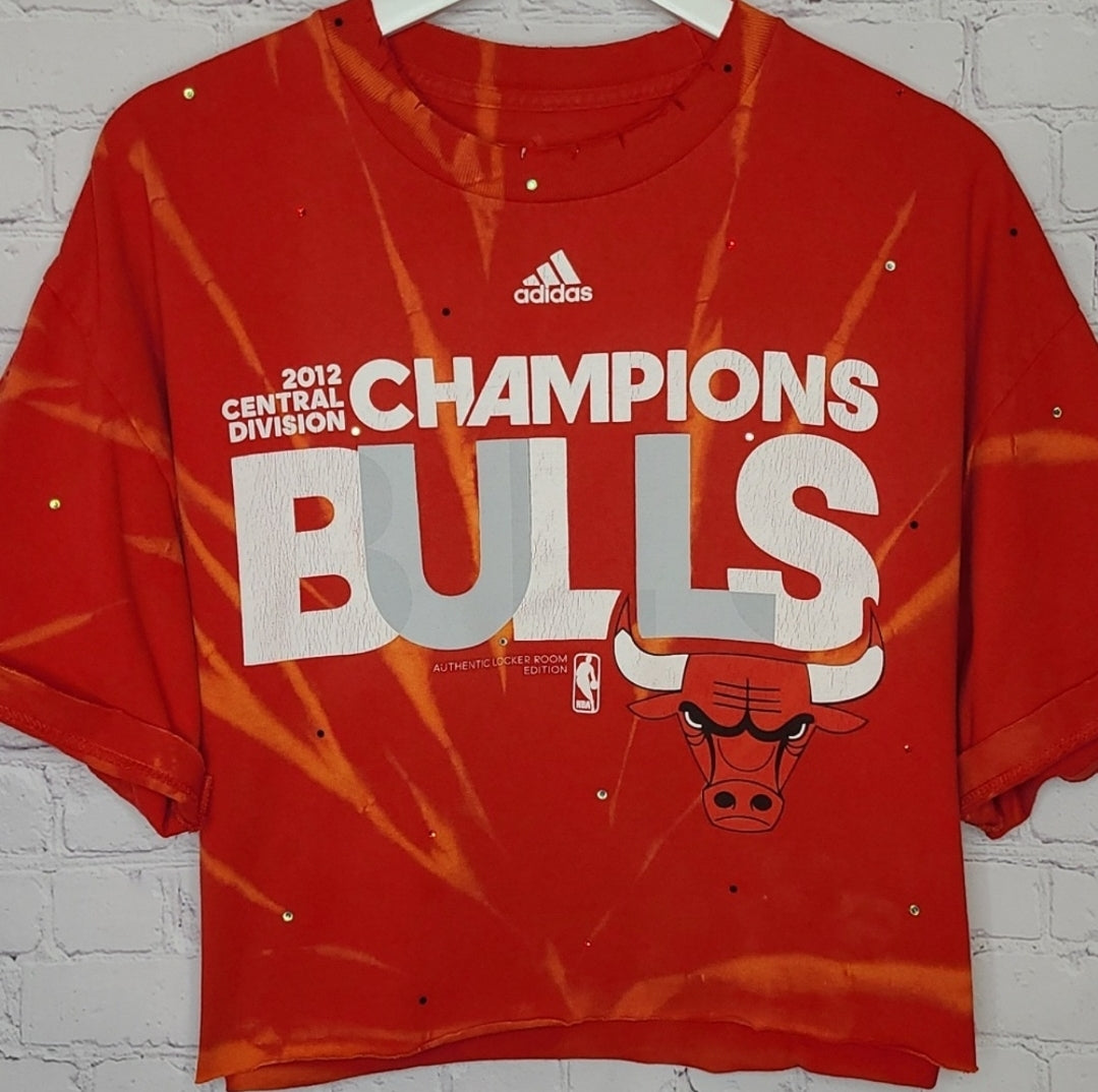 Chicago Bulls Crop Tee