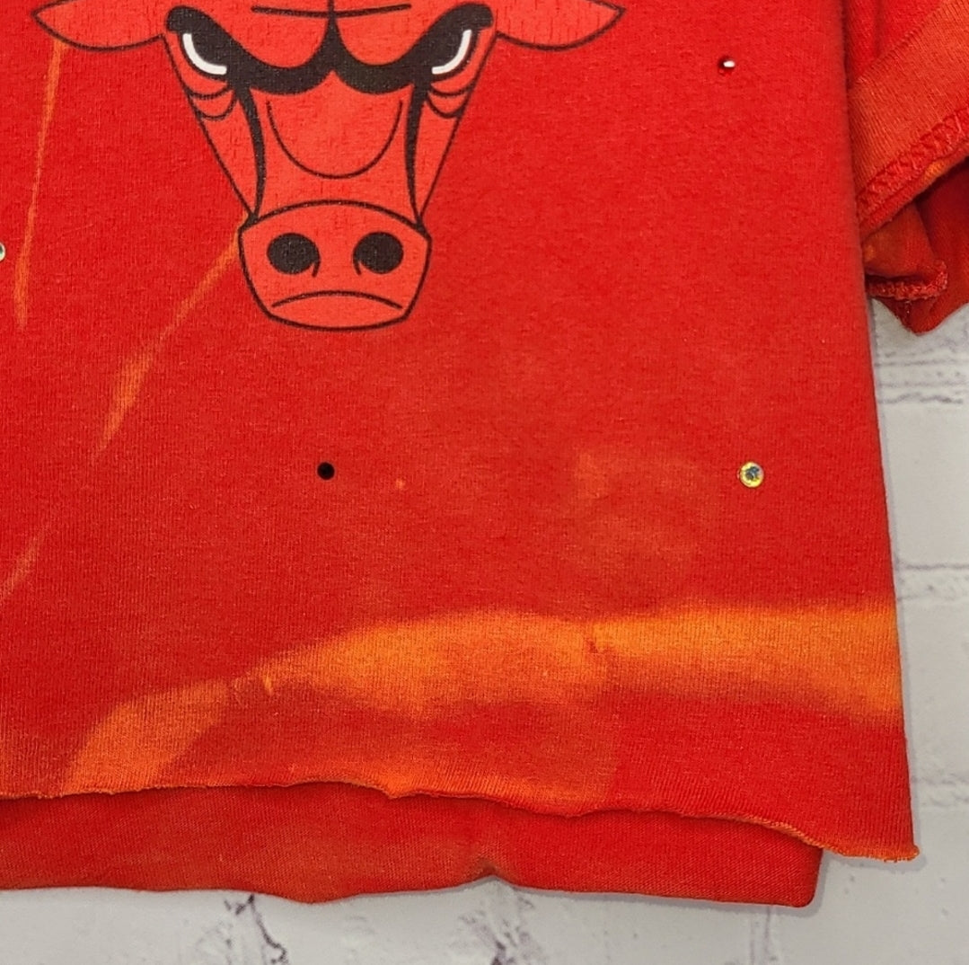 Chicago Bulls Crop Tee