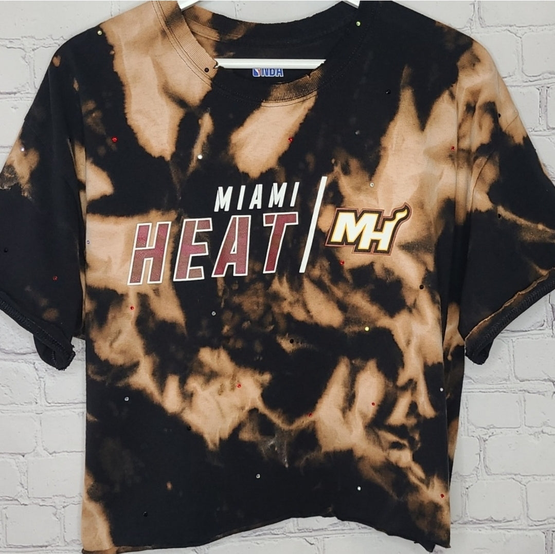 Miami Heat Crop Tee
