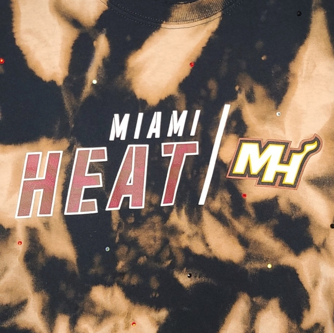 Miami Heat Crop Tee