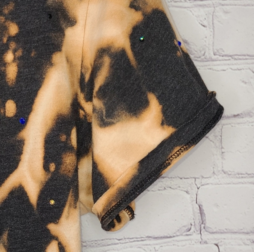 Golden State Warriors Crop Tee