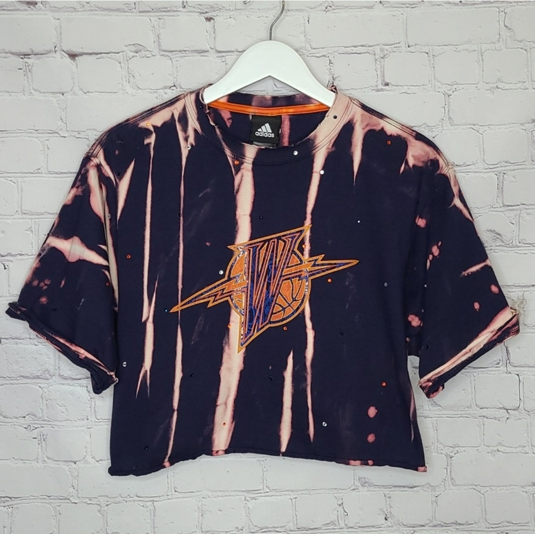 Golden State Warriors Crop Tee
