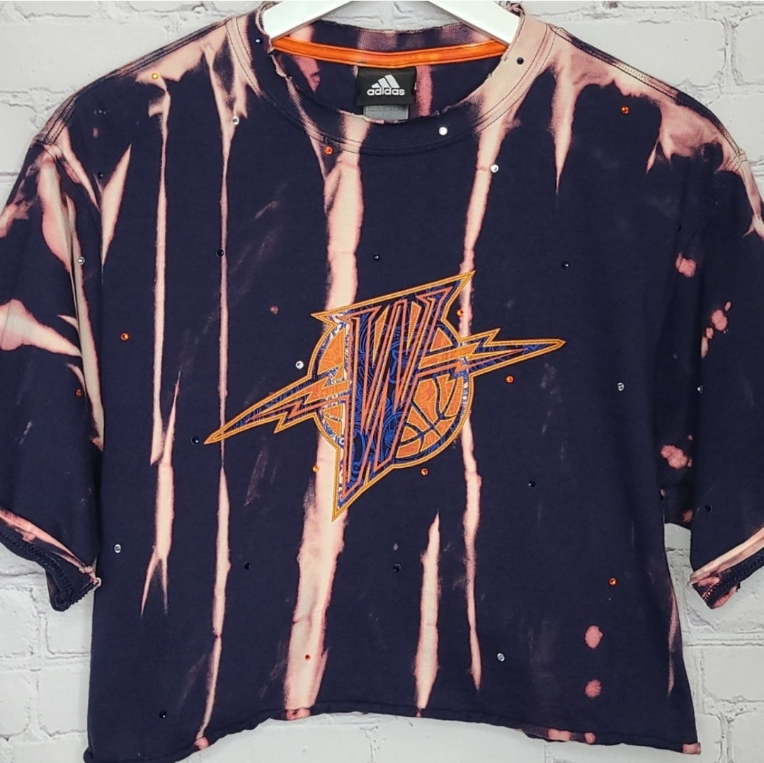 Golden State Warriors Crop Tee