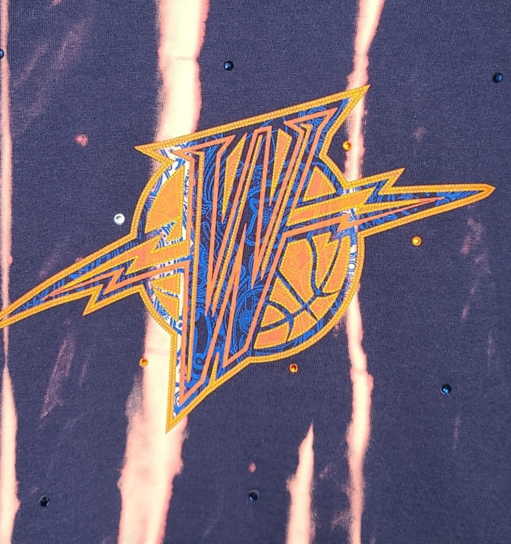 Golden State Warriors Crop Tee