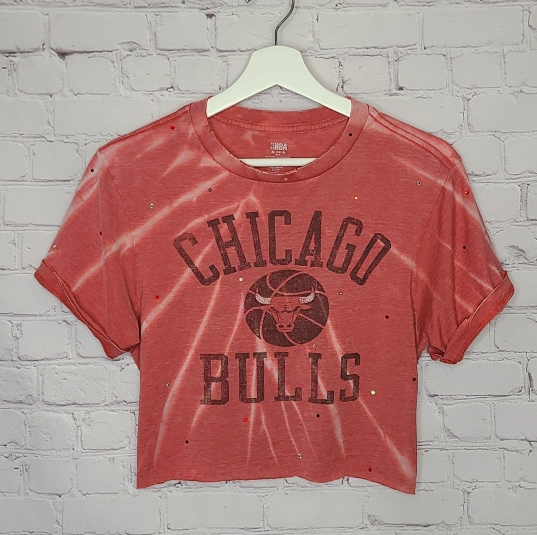 Chicago Bulls Crop Tee