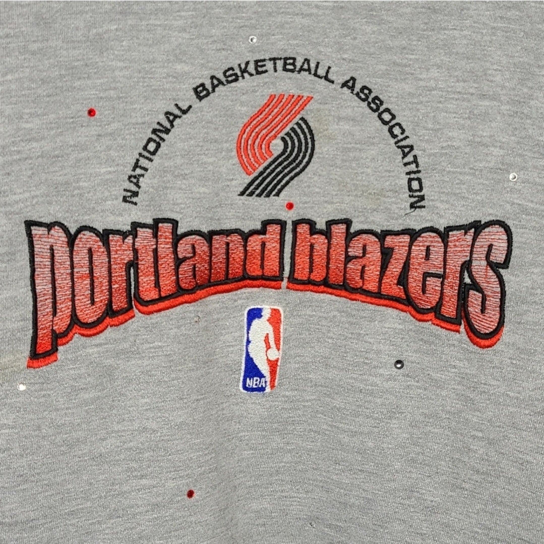 Portland Trail Blazers Crop Sweatshirt
